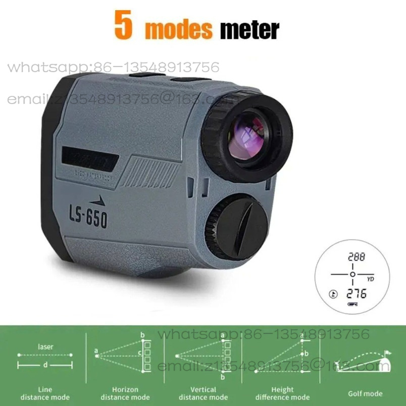 Golf Rangefinder - Telescópio Medidor de Distância para Golfe,