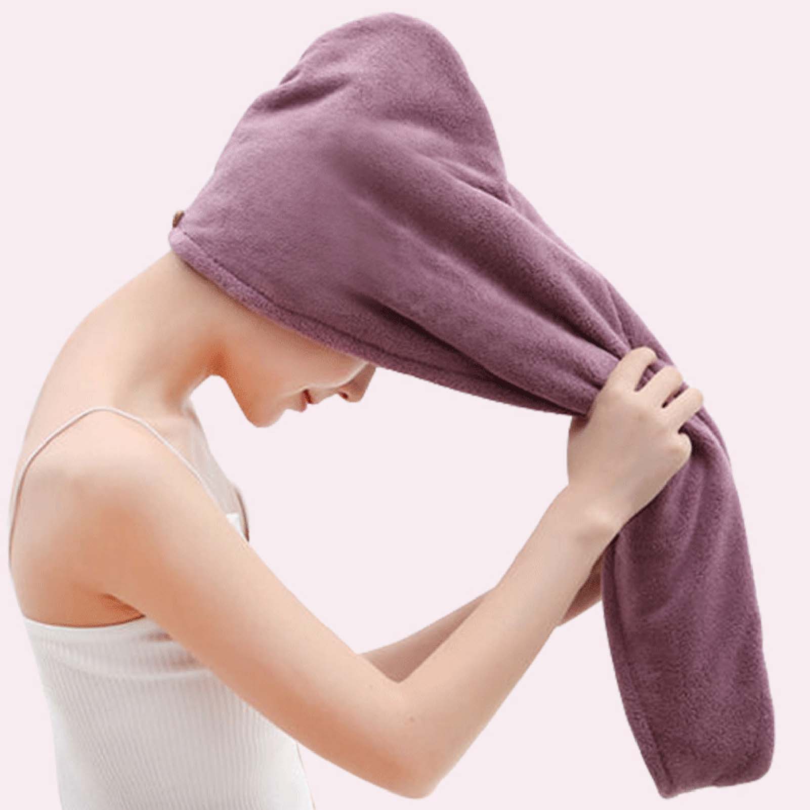 Golf Towel - Toalha de cabelo feminina de lã