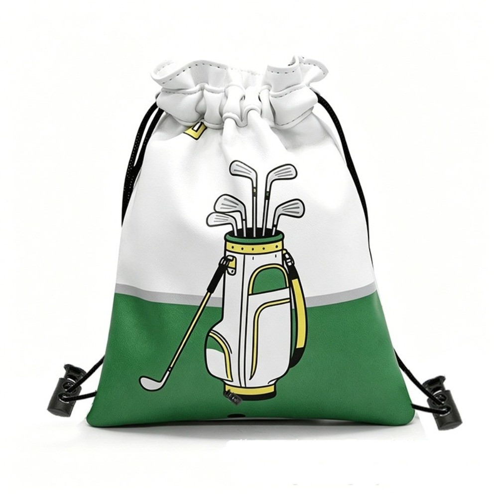 Golf Tees - Bolsa de Cintura em Couro PU