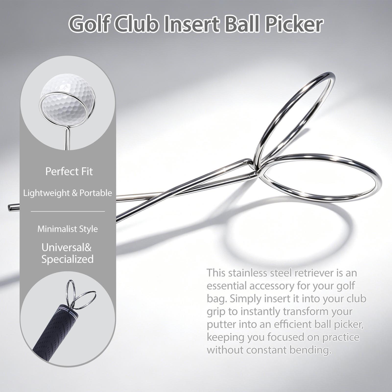 Golf Putter - Recuperador de Bolas de Golfe Portátil
