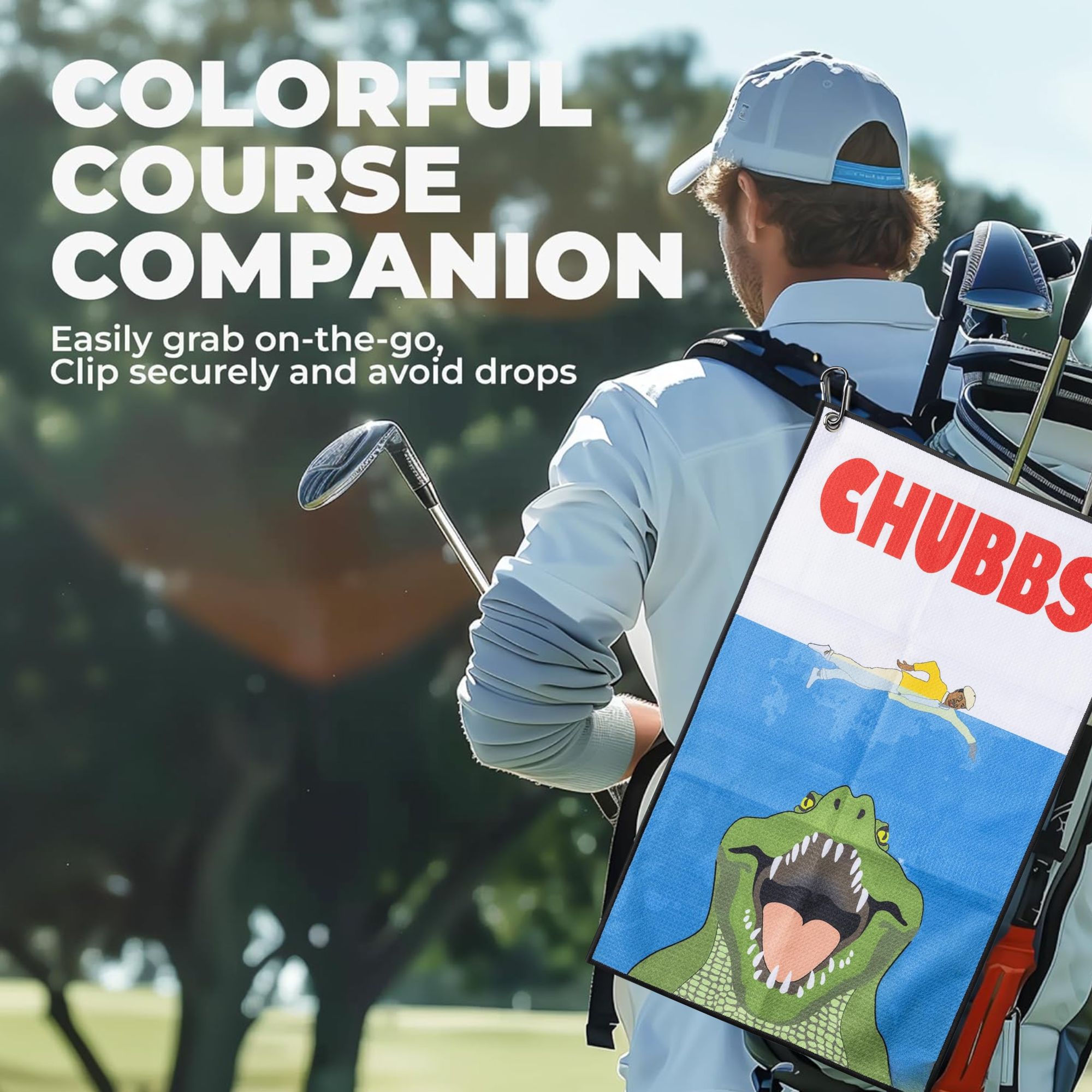Toalha de golfe Fun Happy Gilm - Golf Towel avaliação e preço