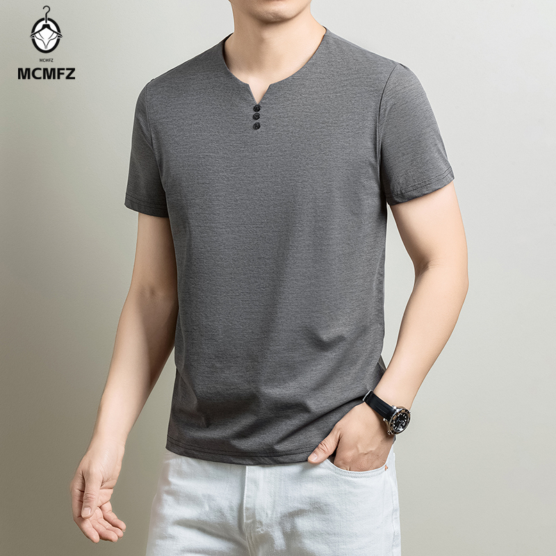 Camiseta Henley Básica Masculi - Golf Tees avaliação e preço