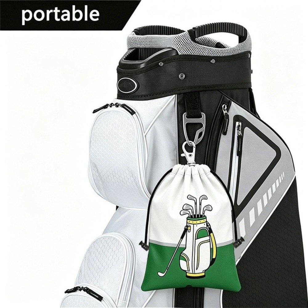 Bolsa de Cintura em Couro PU p - Golf Tees avaliação e preço