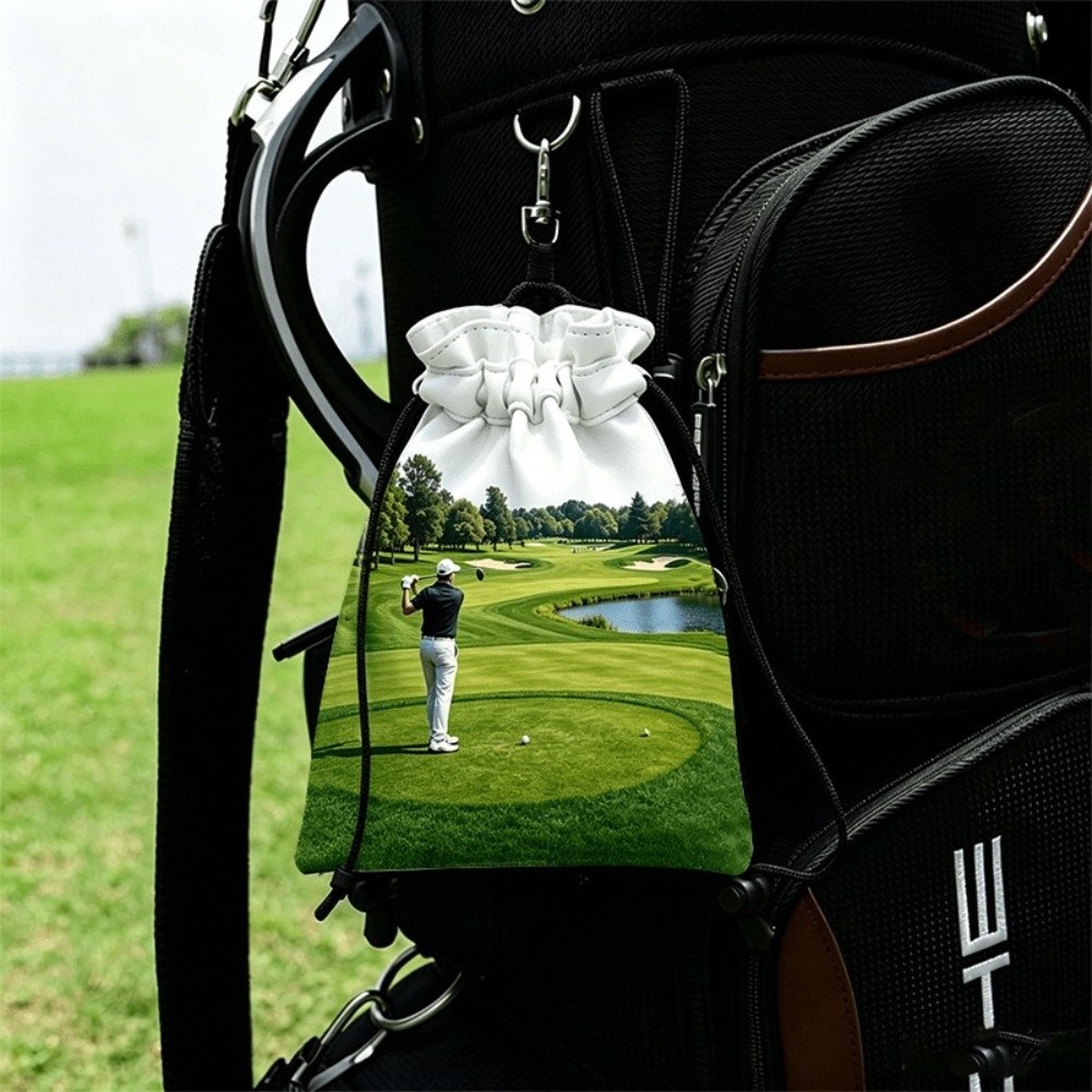 Bolsa de Cintura em Couro PU p - Golf Tees avaliação e preço